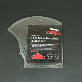 Creative Grids Face Mask Template - Three Sizes in One