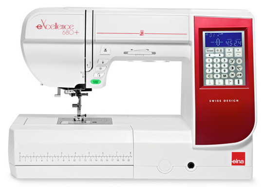Elna eXcellence 680+ Computerized Sewing Machine