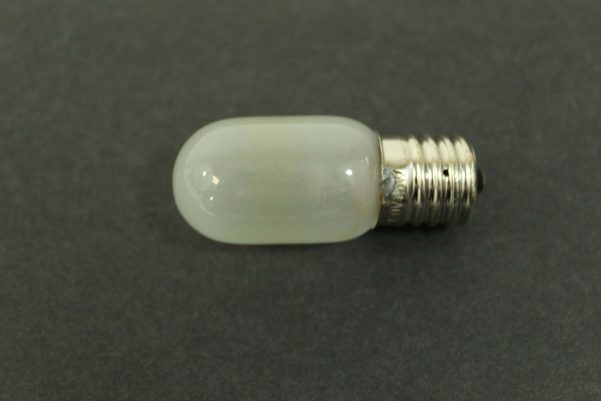 Frosted Globe 15 Watt Light Bulb with 5/8 Screw Base