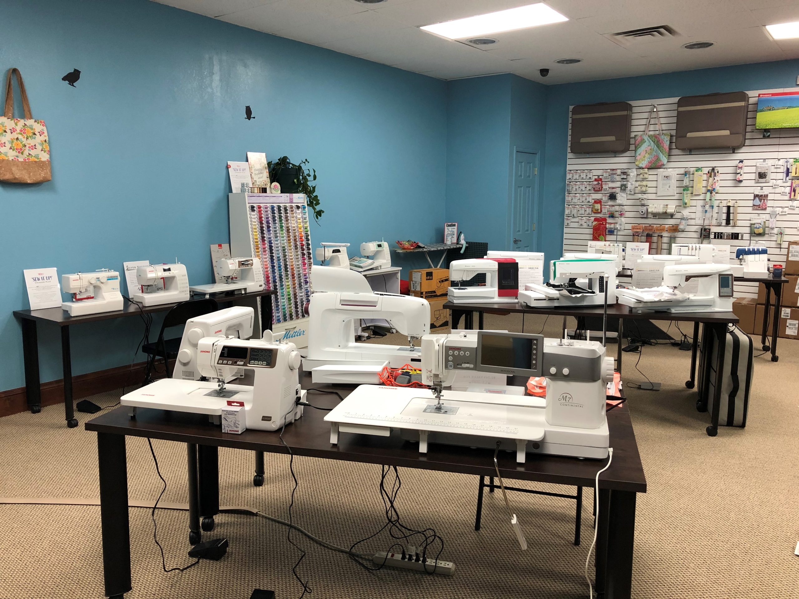 Janome sewing machines have arrived in Boulder!