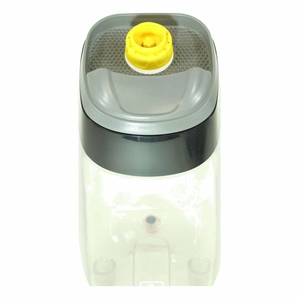 Clean Tank with Cap Handle Black