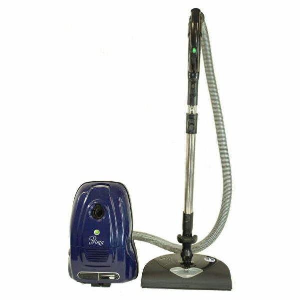 Riccar Prima Full Size Nozzle Canister Vacuum - Navy Blue w/ 3 Year Warranty