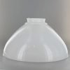 10 in wide opal glass shade 3" neck for mogul style lamps