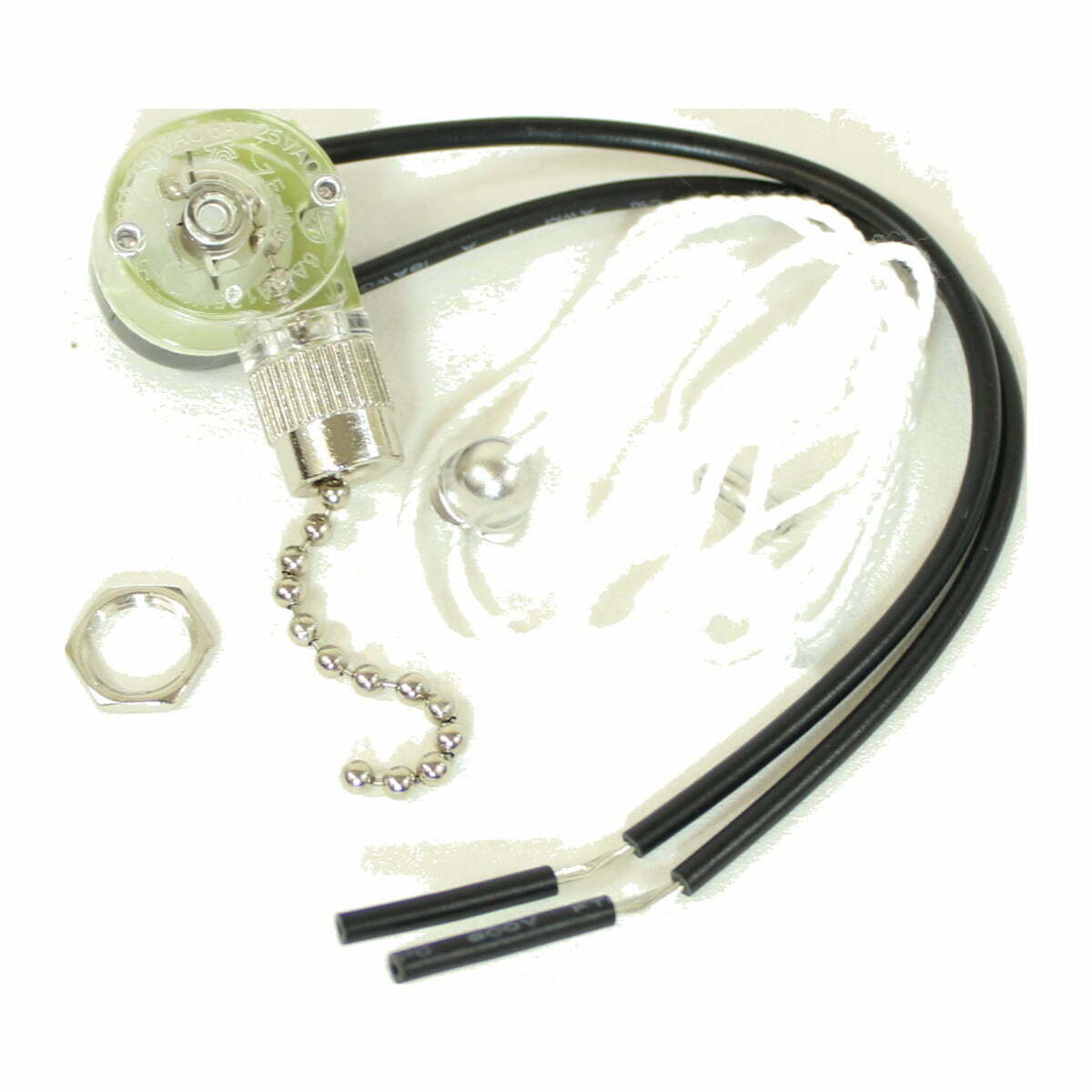 On/off pullchain canopy switch, sku 40405N
