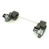 Pre-owned Miele Wheel Carriage Assembly for Uprights S7 and U1 #6873412 and 6873410