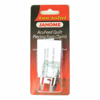 AcuFeed Flex 1/4" Seam Foot for Janome
