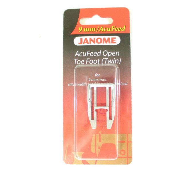 AcuFeed Open Toe Foot for Janome