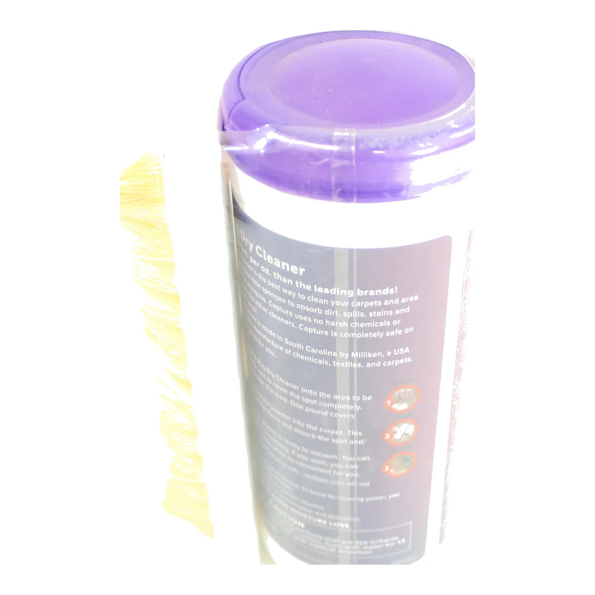 Capture 1lb Dry Carpet Cleaning Powder with Brush