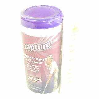 Capture 1lb Dry Carpet Cleaning Powder with Brush