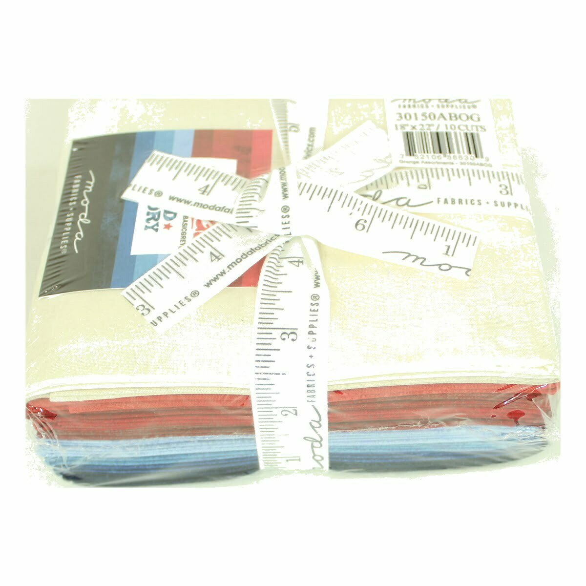 Moda Grunge Old Glory AB 10 skus 100% cotton pre cut fabric AB Bundle
