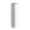 White Plastic Standard Candle Covers