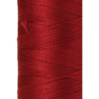 Bordeaux Mettler silk finish egyptian cotton 50WT (164 yd) thread spool. 9105-0109 alternate: 10550-0738