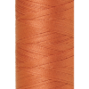 Brick Mettler silk finish egyptian cotton 50WT (164 yd) thread spool. 9105-1074 alternate: 10550-0534
