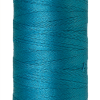 Caribbean Blue Mettler silk finish egyptian cotton 50WT (547 yd) thread spool. 9104-1394 alternate: 10450-0814