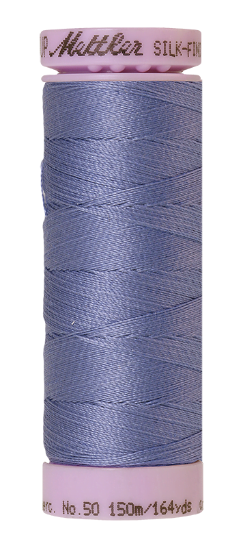Caribbean Mettler silk finish egyptian cotton 50WT (164 yd) thread spool. 9105-1472 alternate: