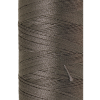 Dark Charcoal Mettler silk finish egyptian cotton 50WT (164 yd) thread spool. 9105-0416 alternate: 10550-0642