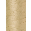 Dark Rattan Mettler silk finish egyptian cotton 50WT (164 yd) thread spool. 9105-0267 alternate: 10550-0783