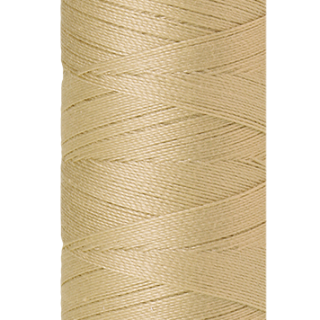 Dark Rattan Mettler silk finish egyptian cotton 50WT (164 yd) thread spool. 9105-0267 alternate: 10550-0783