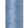 Darkest Blue Mettler silk finish egyptian cotton 50WT (164 yd) thread spool. 9105-0821 alternate: 10550-0558