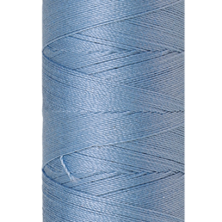 Darkest Blue Mettler silk finish egyptian cotton 50WT (164 yd) thread spool. 9105-0821 alternate: 10550-0558