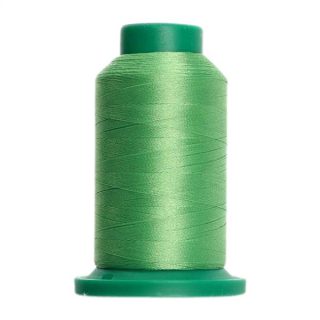 Embroidery thread Isacord 1000m Polyester - Bright Mint 1,000 meter mini-king spools