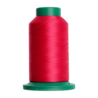 Embroidery thread Isacord 1000m Polyester - Bright Ruby 1,000 meter mini-king spools