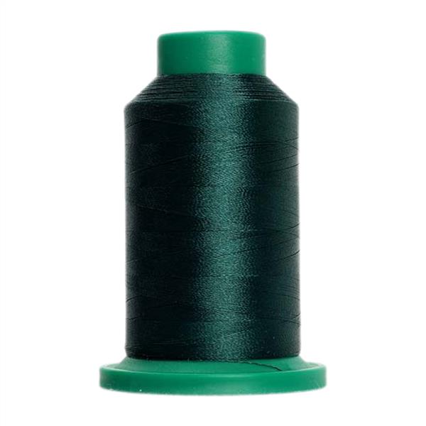 Embroidery thread Isacord 1000m Polyester - Evergreen 1,000 meter mini-king spools