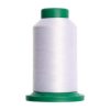 Embroidery thread Isacord 1000m Polyester - Paper White 1,000 meter mini-king spools