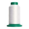 Embroidery thread Isacord 1000m Polyester - White 1,000 meter mini-king spools