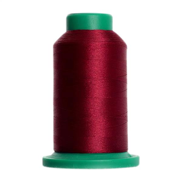 Embroidery thread Isacord 1000m Polyester - Wine 1,000 meter mini-king spools