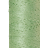 Green Mettler silk finish egyptian cotton 50WT (164 yd) thread spool. 9105-0222 alternate: 10550-0553