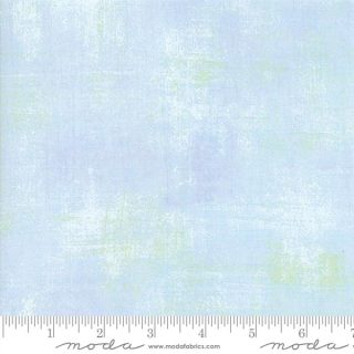 Grunge Basics Clear Water Aqua 100% Cotton Textured Solids Made in Japan By Moda