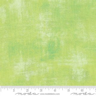 Grunge Basics  Key Lime Light Green 100% Cotton Textured Solids Made in Japan By Moda