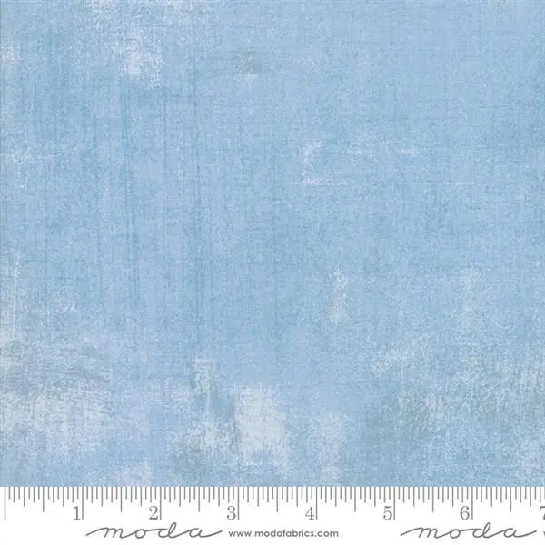 Grunge Basics New Cosmic Light Blue 100% Cotton Textured Solids Made in Japan By Moda