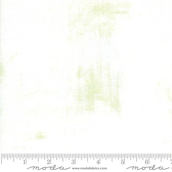 Grunge Basics  White White 100% Cotton Textured Solids Made in Japan By Moda