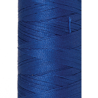 Imperial Blue Mettler silk finish egyptian cotton 50WT (164 yd) thread spool. 9105-1304 alternate: 10550-0675