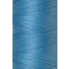 Mediterranian Blue Mettler silk finish egyptian cotton 50WT (164 yd) thread spool. 9105-0339 alternate: 10550-0892