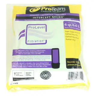 ProTeam Paper Bag, 6Qt Super Coach Pro6 & Go Free 10 Pack