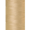 Straw Mettler silk finish egyptian cotton 50WT (164 yd) thread spool. 9105-0538 alternate: 10550-0844