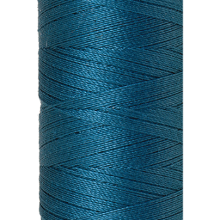 Tartan Blue Mettler silk finish egyptian cotton 50WT (164 yd) thread spool. 9105-0485 alternate: