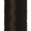 Very Dark Brown Mettler silk finish egyptian cotton 50WT (547 yd) thread spool. 9104-1002 alternate: 10450-0745