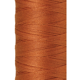 Vibrant Yellow Mettler silk finish egyptian cotton 50WT (164 yd) thread spool. 9105-2263 alternate: