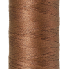 Walnut Mettler silk finish egyptian cotton 50WT (547 yd) thread spool. 9104-0280 alternate: 10450-0525