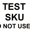 3 Test SKU do not use