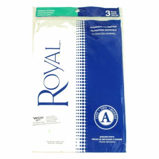 Genuine Royal Type A Bags for Metal Uprights - 3pk