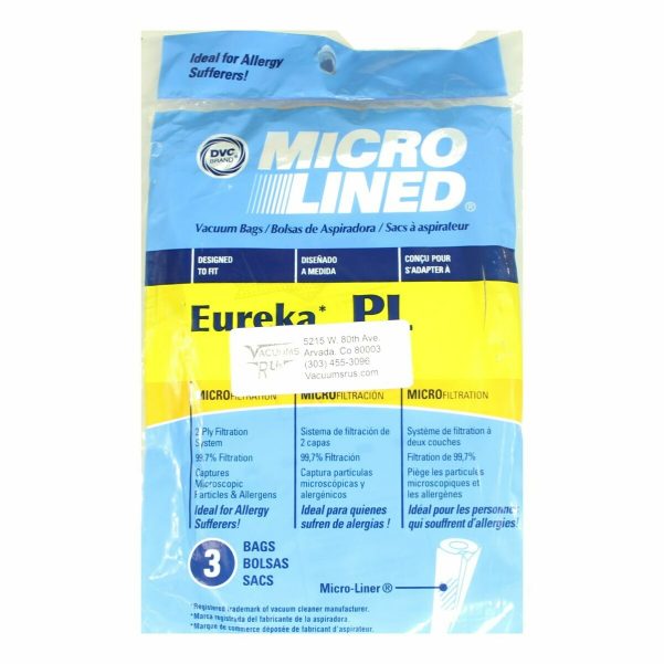 DVC Eureka PL Microlined Paper Bag 3pk