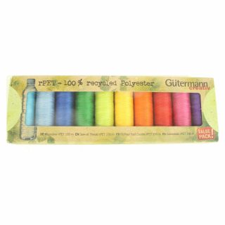 Sew-all Thread Set 100m 10 Spools - Bright