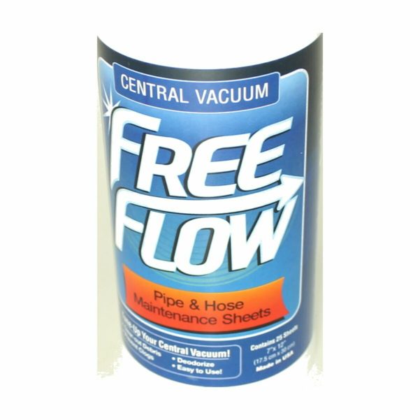 Free Flow Maintenance Cloths for Central Vac Piping
