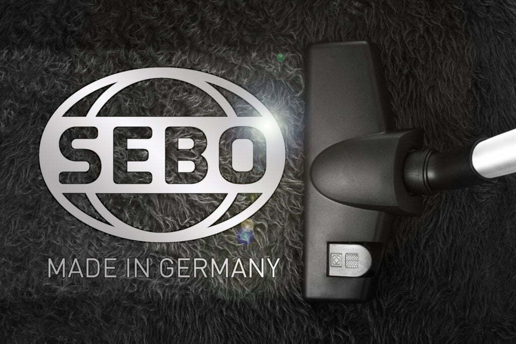 SEBO vacuums machine