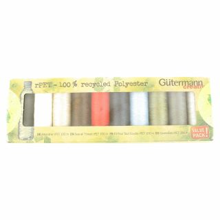 Sew-all Thread 100m 10 Spools - Dark